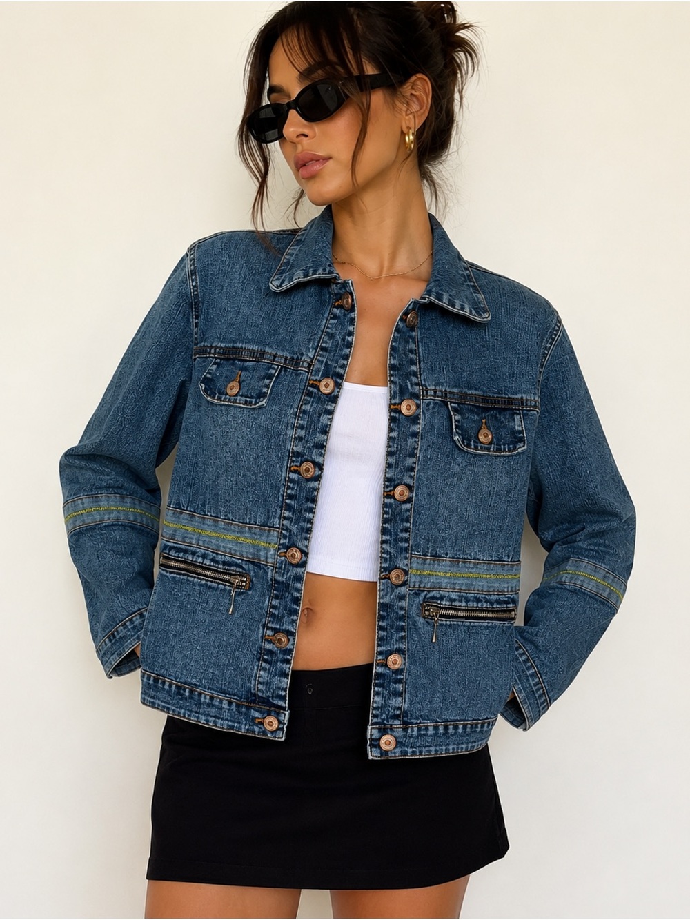 CEANO Collection Denim Jacket Large